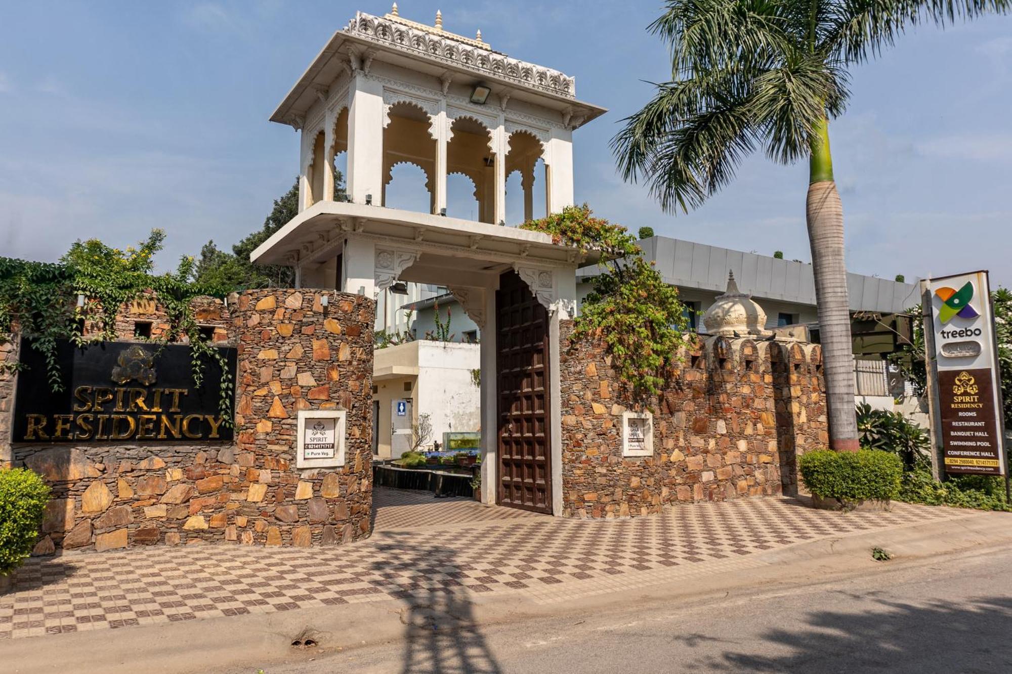 Hotel Treebo Spirit Residency Udaipur Exterior foto